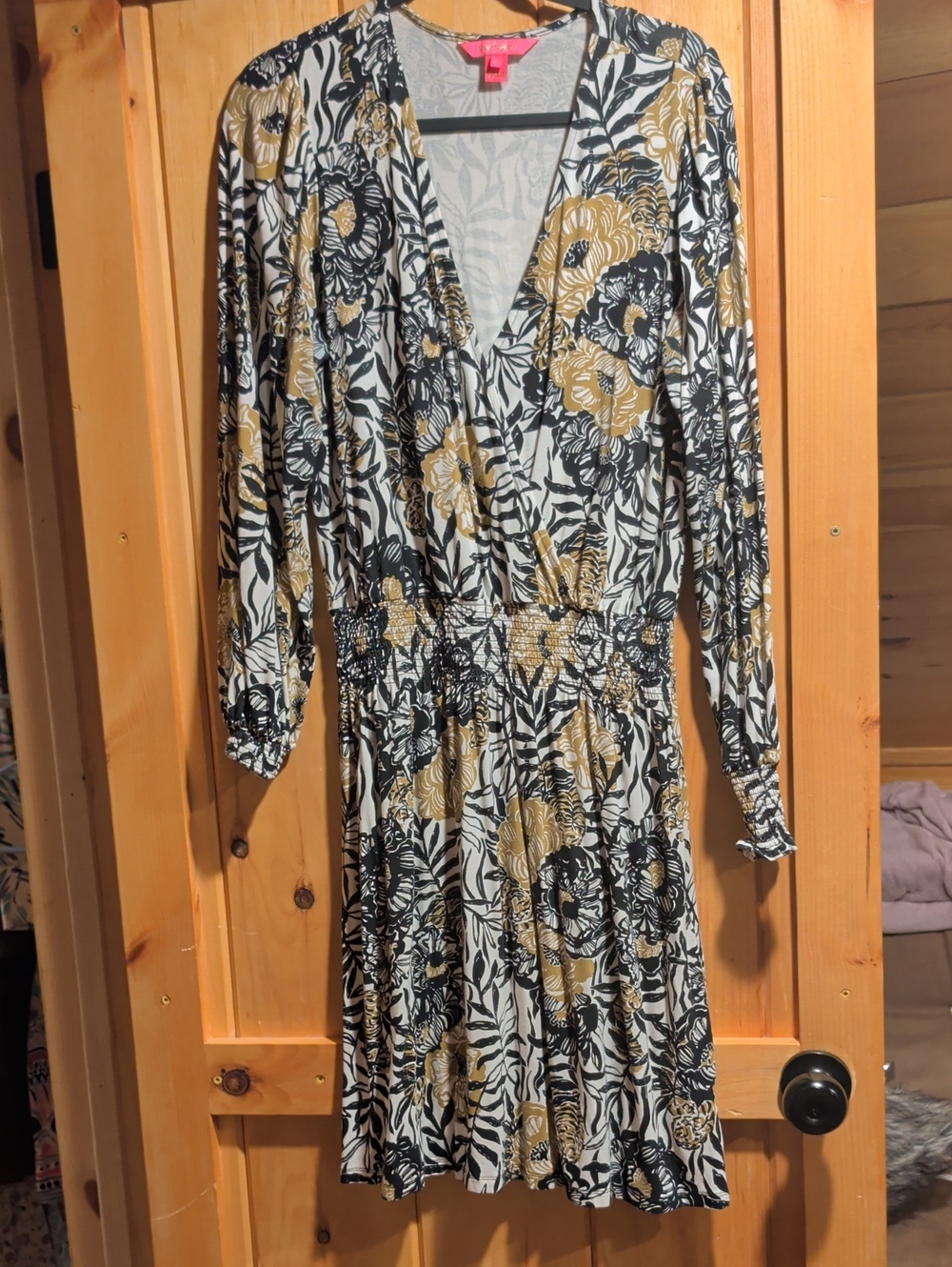Lily Pulitzer Floral Wrap-Style Dress